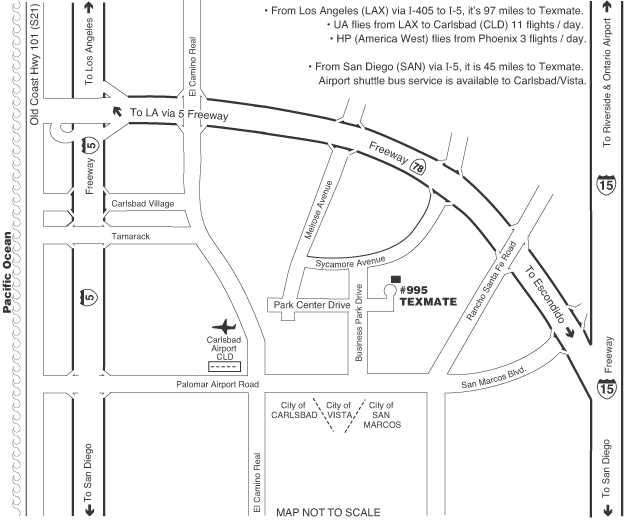 Road Map to Texmate, Inc.
