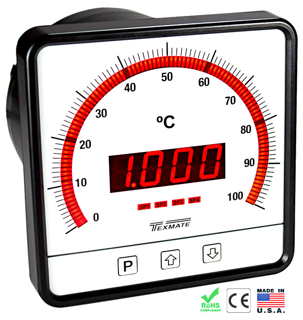 Texmate Panel Meter Controller CL-B101D40-TC