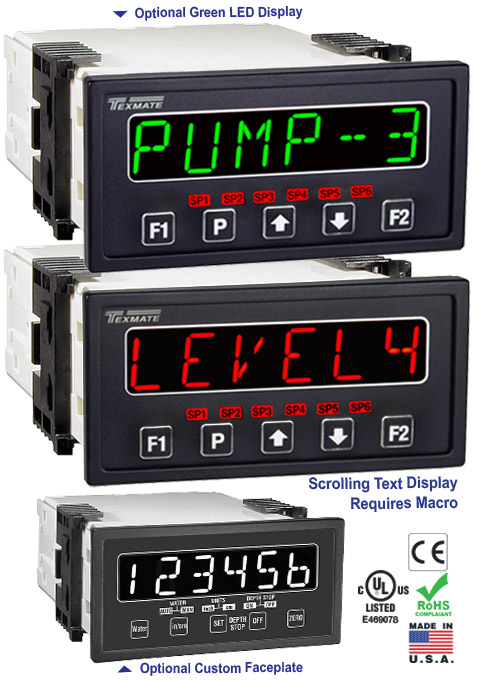 Texmate Panel Meter Controller DI-60AT5C