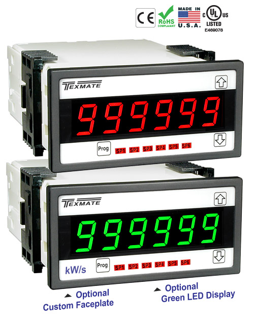 Texmate Panel Meter Controller DI-60E