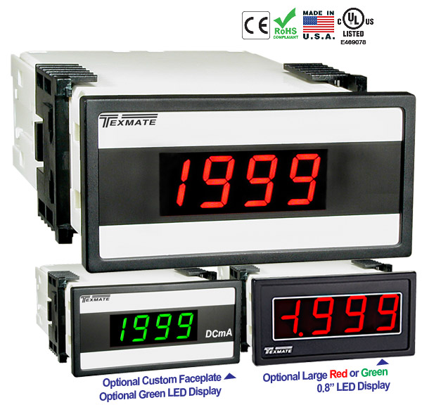 Texmate Panel Meter DX-35-DCA