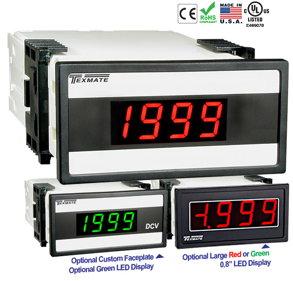 Texmate Panel Meter DX-35-DCV