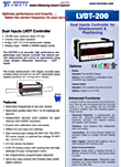 Dual Inputs LVDT Controller Flyer