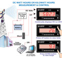 31_DC Watt Hours or Kilowatt Hours Measurement and Control with Data Logging