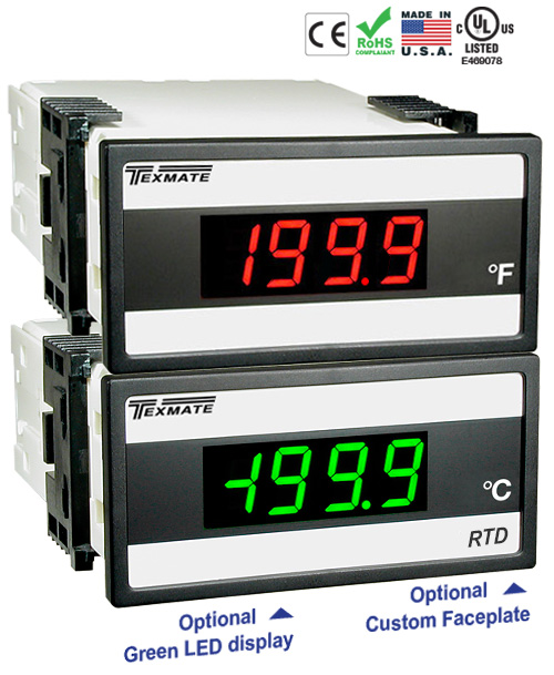 Texmate Panel Meter DX-35-RTD-F.1